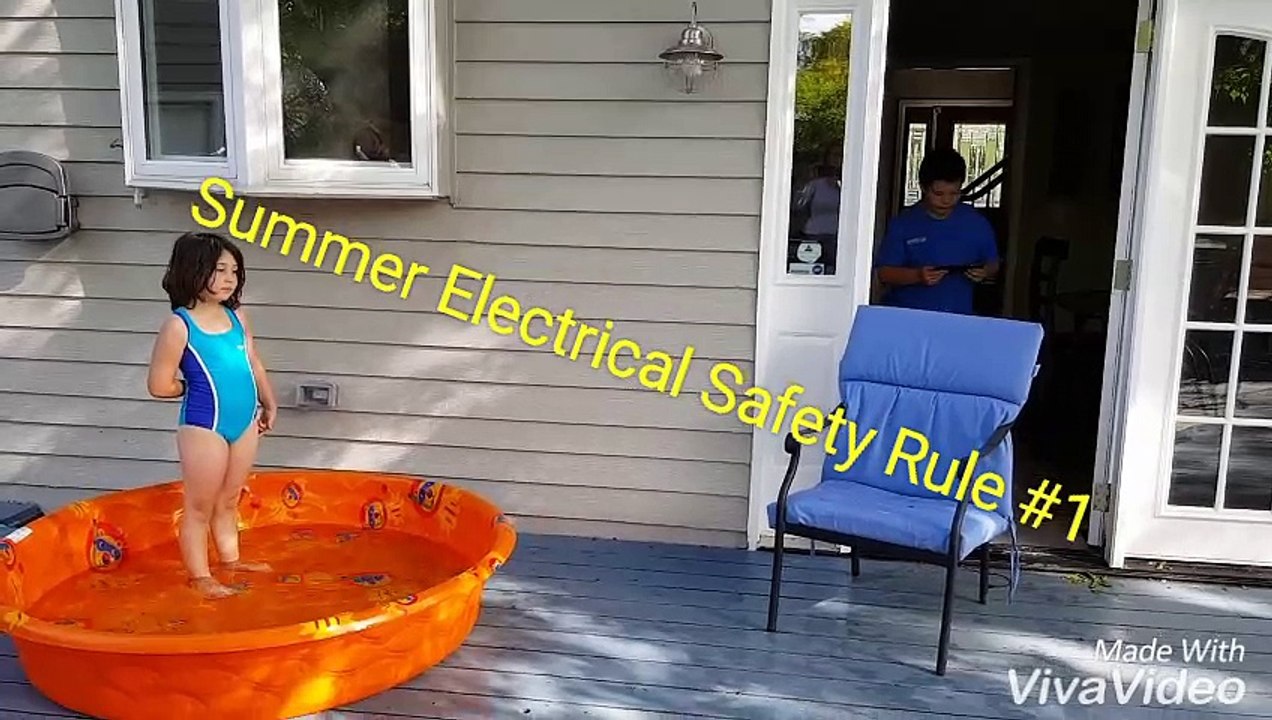 Summer Electrical Safety Rule Number 1