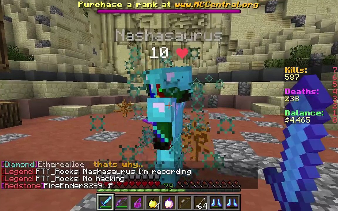 Minecraft Central Hacker Report - KitPvP (#23)