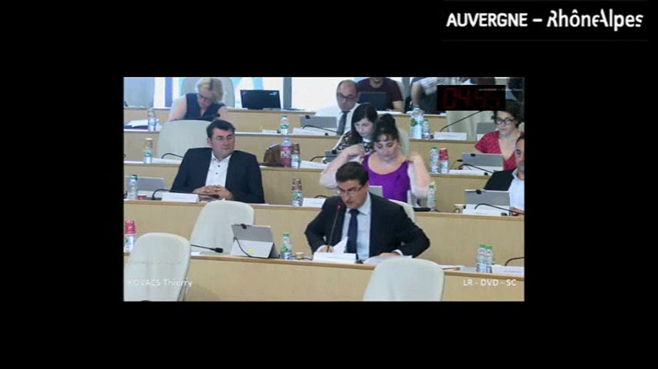 AP 23 juin 2016 ● Intervention de Thierry KOVACS sur le Compte administratif 2015 - Compte de gestion 2015
