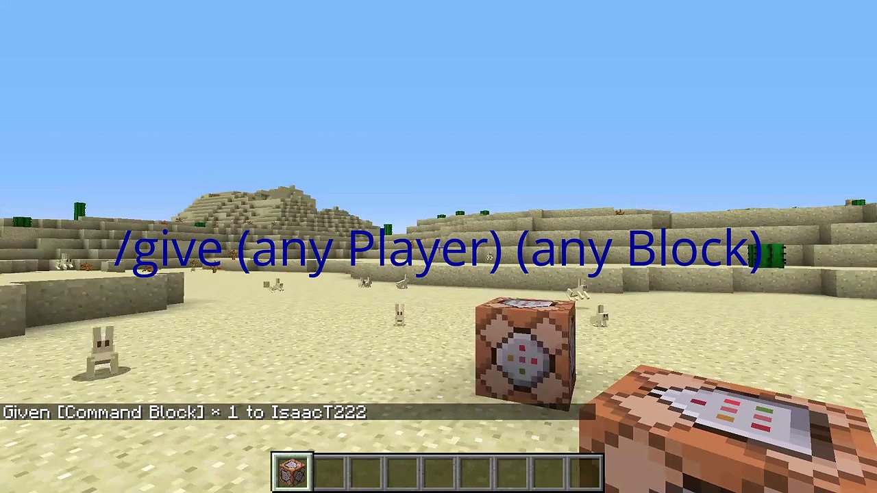 Awesome minecraft commands