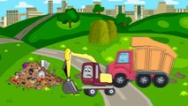 Diggers for Children - Excavator  1 hour Kids Videos Compilation. Trucks Construction Cartoons