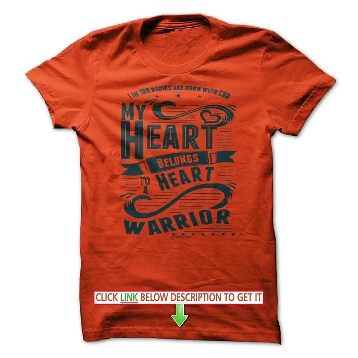 Tshirt review -MY HEART BELONGS TO A HEART WARRIOR