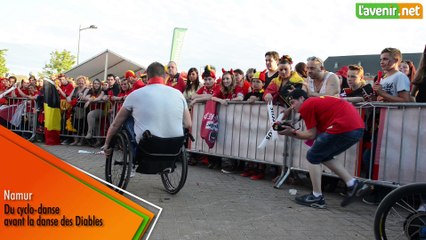 Namur - Du cyclo-danse avant la danse des Diables
