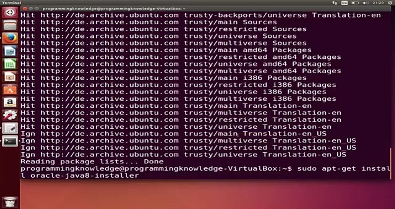 How to install Oracle Java JDK on Ubuntu - 14.04 LTS