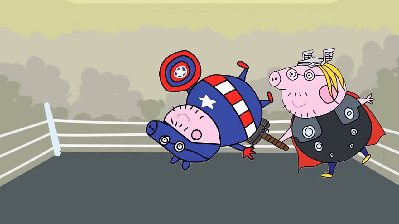 #Peppa Pig em Português Brasil 2016 #Peppa Pig Thor  #Peppa Pig Batman