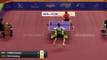 2016 Japan Open Highlights: Fan Zhendong vs Gustavo Tsuboi (R16)