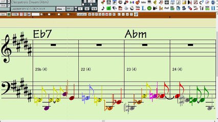 Analysing Bass Line - Cleopatra's Dream