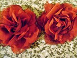 Flores em tecido para casamentos, 15 anos, etc