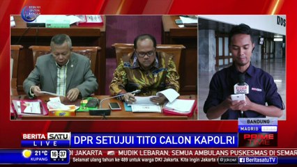 Komjen Tito Minta Dukungan Masyarakat Sebagai Kapolri