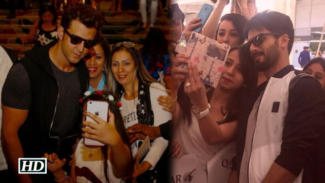 IIFA FEVER Shahid Hrithik receive warm welcome in Madrid