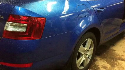 How to check and reset tyre pressure - Skoda Octavia