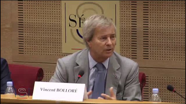 L'huître, sous le citron, bouge et autres petites phrases de Vincent Bolloré lors de son audition au Sénat