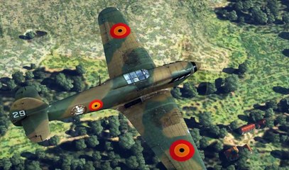 Hurricane Mk.I early - H-29 - 2/I/2 Aé. M. - Thistle Squadron 1939-40