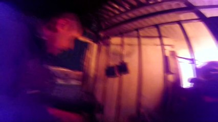 Elderly women dragged from burning home in dramatic rescue