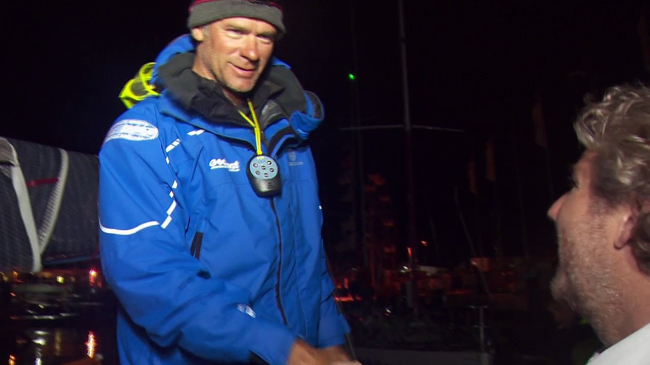 Solitaire Bompard Le Figaro - Arrivée à Cowes  THIERRY CHABAGNY -QUATRIEME