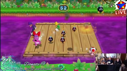 Water Stream 2016 ► Spike's Bigger Now - Mario Party 9 - Magma Mines - PART 5