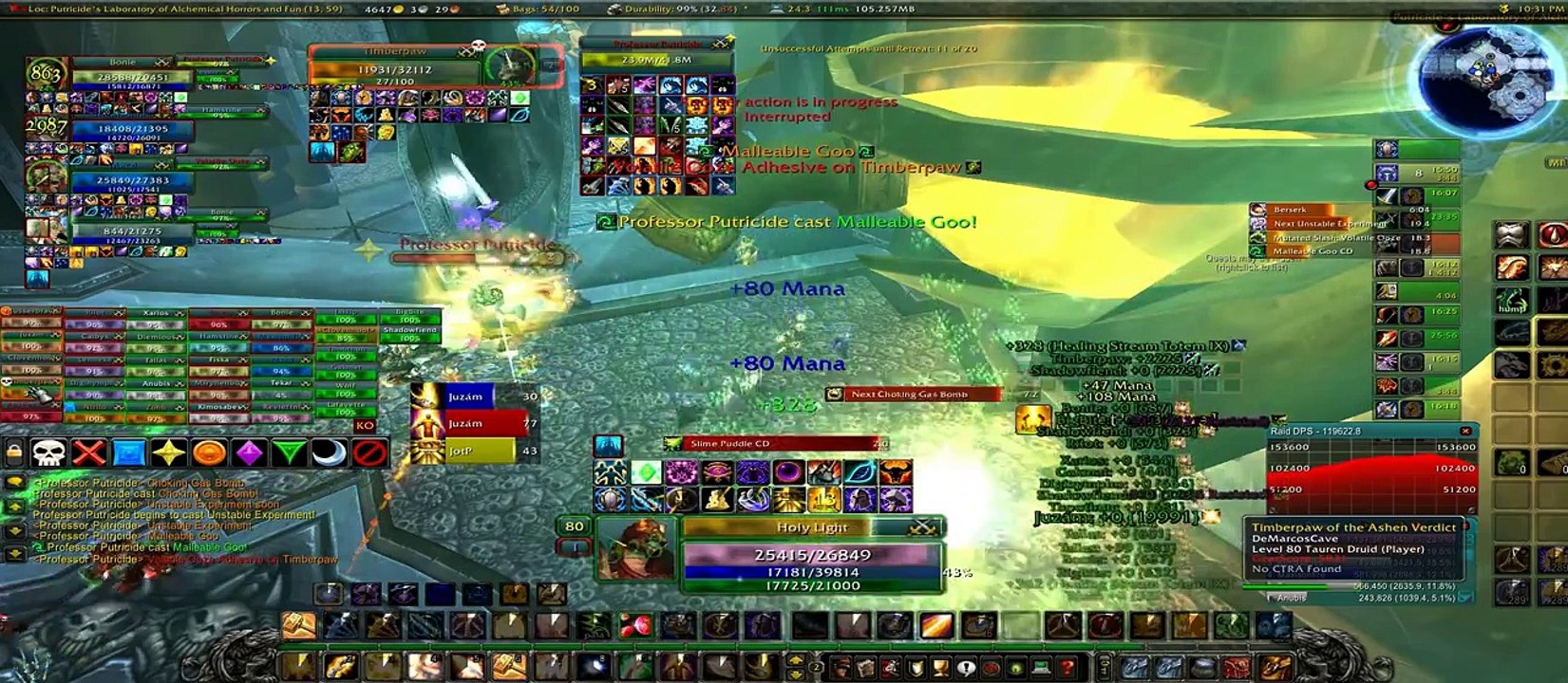 Prof Putricide 25 man Dmc Azjol nerub Eu