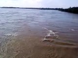 Wysoki poziom wody na Wiśle w Dęblinie 21.05.10 r. - część 4.MP4