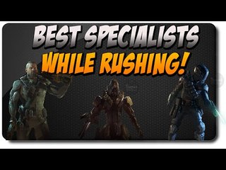 Best Specialists while rushing! - Black Ops 3 (Unreal Divine) Tips and Tricks!