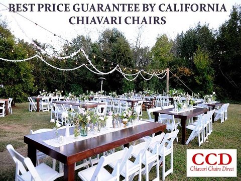 Best Price Guarantee by California Chiavari Chairs