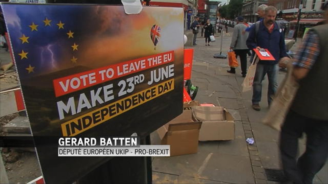 Brexit: à Romford, commune la plus eurosceptique de Grande-Bretagne - Le 23/06/2016 à 13h52