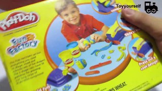 Play doh - Review Fun Factory toys set for peppa pig - funny kids toys