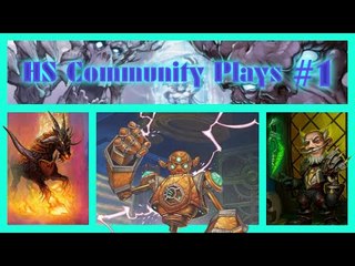 Hearthstone Community Plays - Funny Moments #1