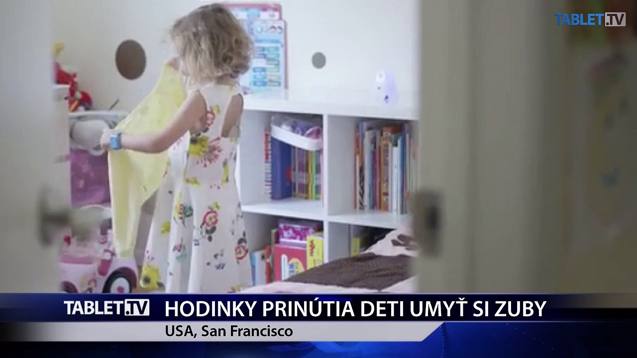 Náramkové hodinky prinútia deti umyť si zuby