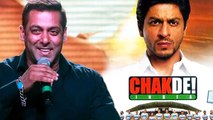 Salman Khan Left Chak De Film For Shahrukh Khan
