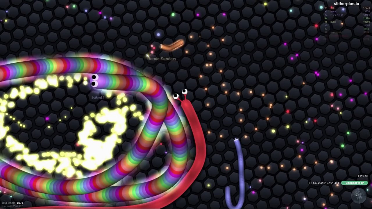 SLITHER.IO TROLLING BIGGEST SNAKE! - Slither.io Edge Of Map Death Trick (Slither.io Hack mods Cheat)