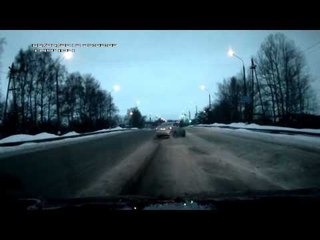 NEW car accident on icy in Russia!!Hyundai Accent crash!ДТП авари