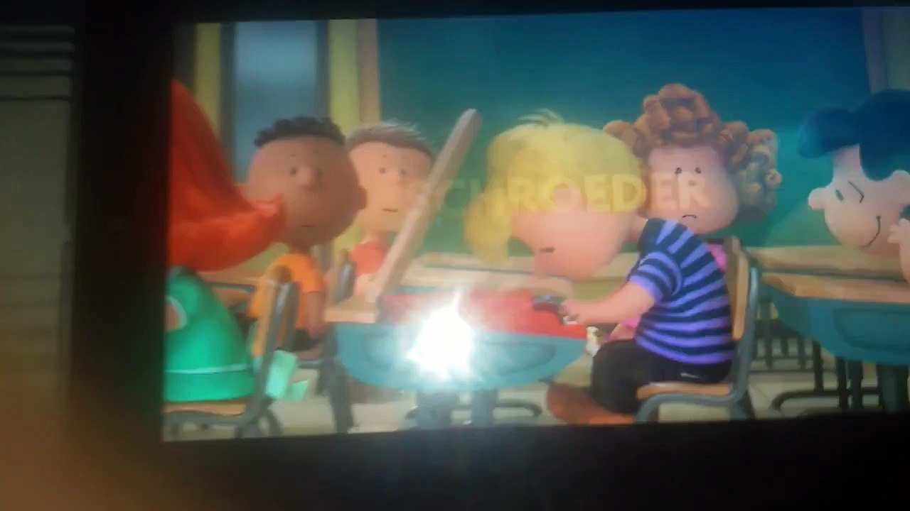 The peanuts move