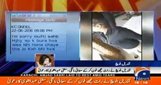 Watch Qandeel Baloach Talk to Media After Mufti Qavi Reveals Her Text
