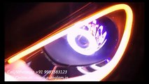 AGHV901L60, Hyundai Verna Fluidic EVOQUE Style XENON HID Projector Headlights with High/Low Beam