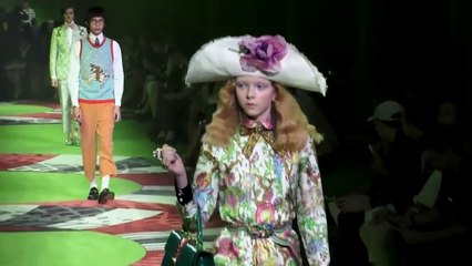 Geek chic! Gucci goes nerdy for menswear 2017