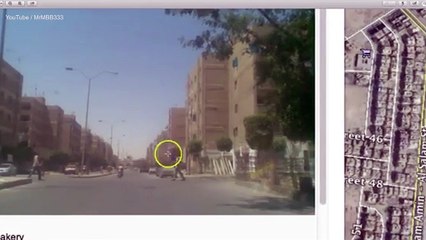 Google Earth photo 'shows giants walking through Egyptian town'