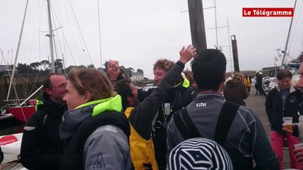 Mini-Fastnet. Fernbach et Beaudart au finish
