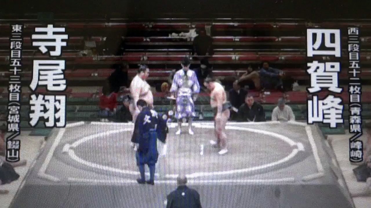 平成25年 一月場所 2日目 三段目 寺尾翔－四賀峰