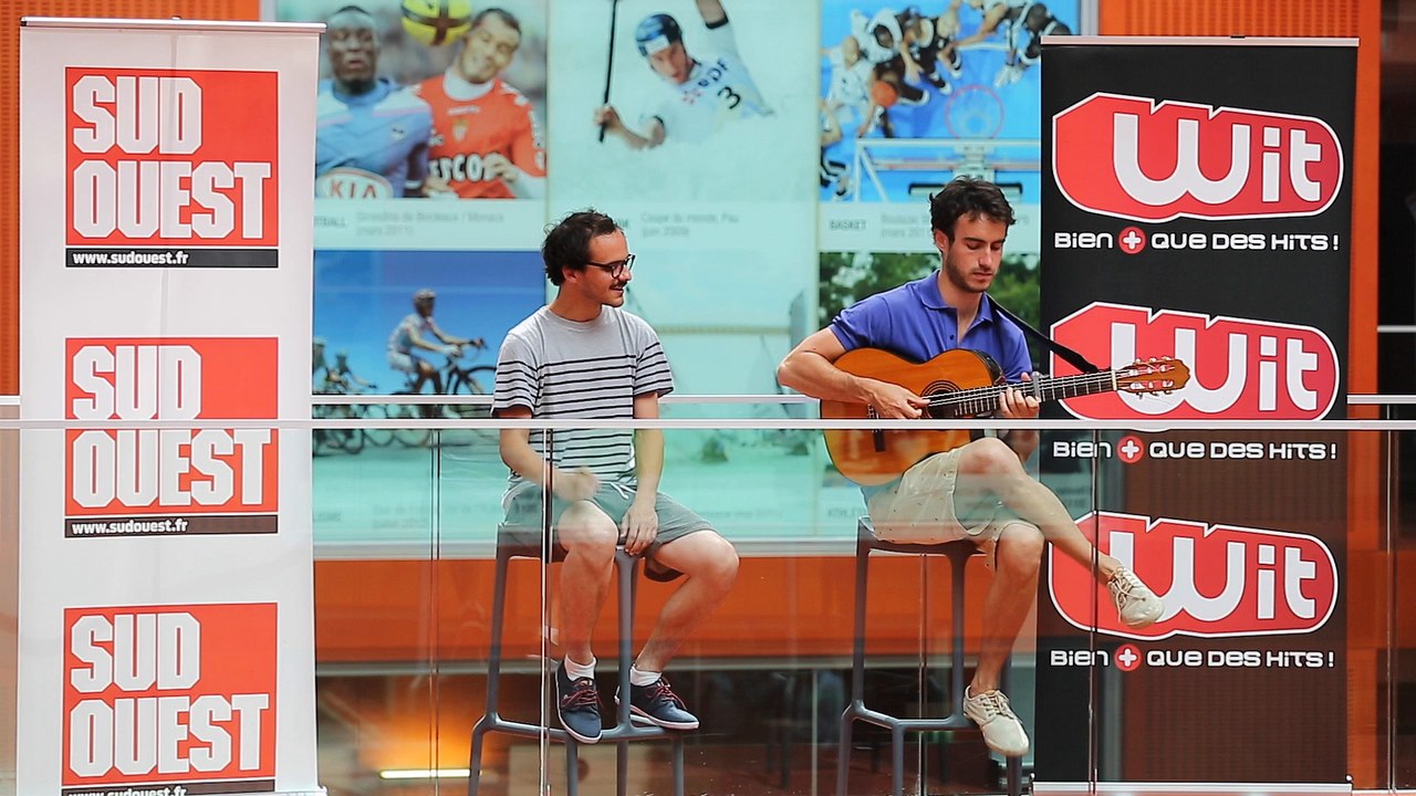 Concert Boulevard des Airs au journal SudOuest