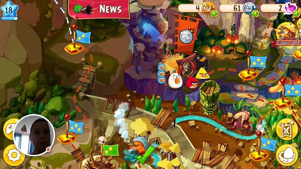 Angry Birds Epic Tinker Titan Fight!