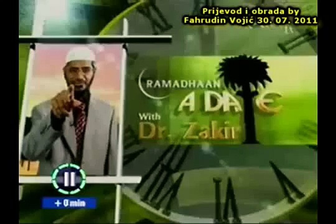 Dr Zakir Naik Šta je bolje 8 ili 20 rekata Teravih namaza