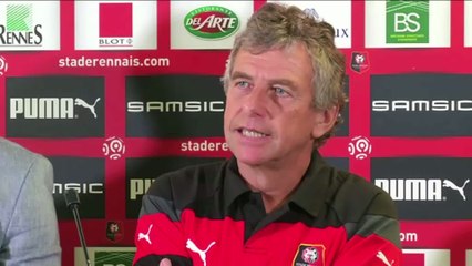 Download Video: Foot - L1 - Rennes : Christian Gourcuff confirme l'arrivée de Chantôme