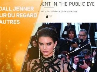 Qui l'eût cru: Kendall Jenner n'a pas confiance en elle