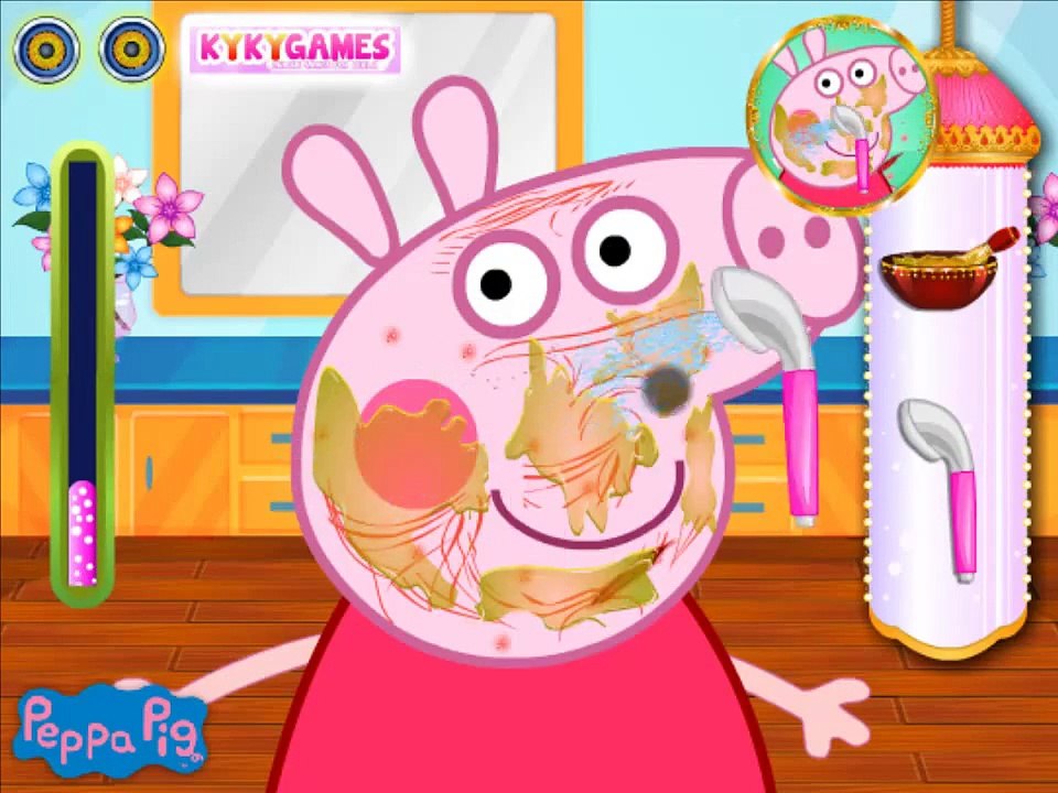 Peppa Pig Games - Peppa Pig Face Care - Baby Videos Game For Kids