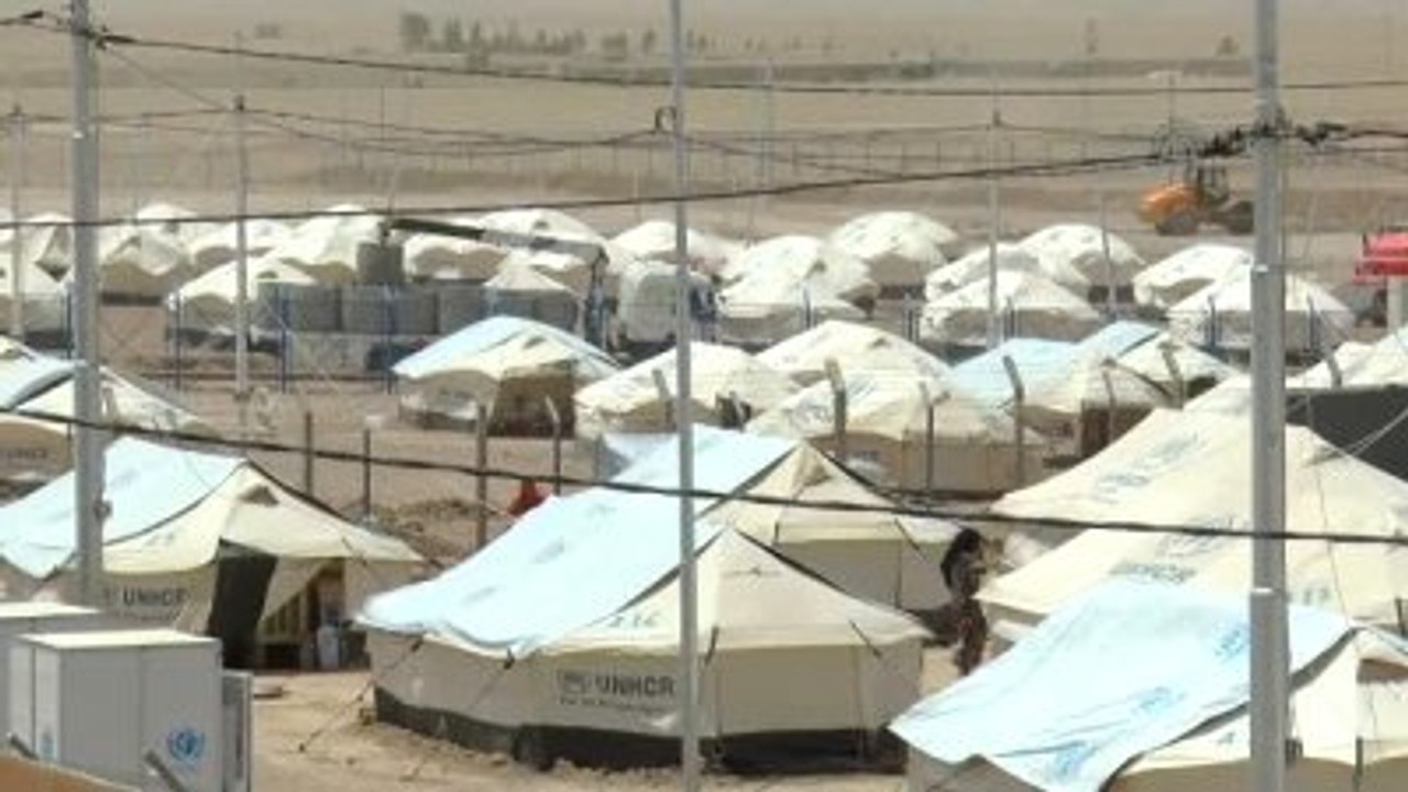 Irak'ta Daeş'ten Kaçan Sivillerin Durumu - Erbil