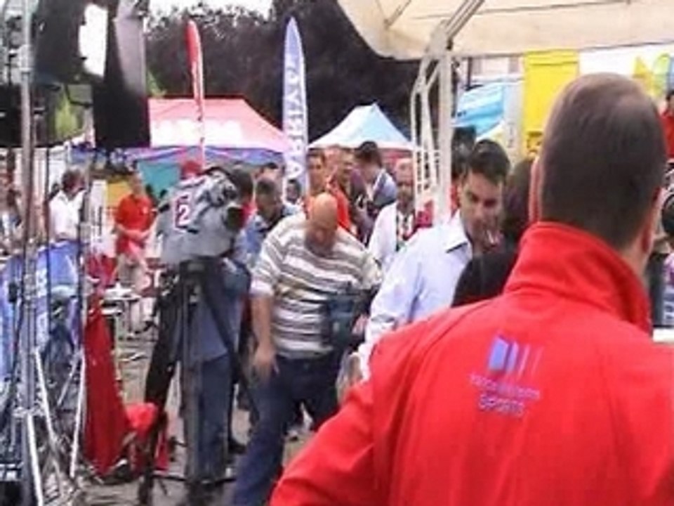 Tour de France 2007 Chablis JR Candeloro Clara Morgane