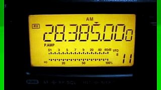 Fishermen use this frequency. 28 MHz