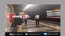 Hombre intenta lanzarse a las vías del Metro de Santo Domingo-Informativos Teleantillas-Video