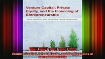 READ book  Venture Capital Private Equity and the Financing of Entrepreneurship Full Free