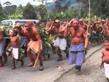 Papua New Guinea Tribe Commemorates the Dead With Tribal War Dance